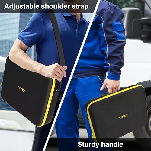 Miniatura 7 de Estuche grande de almacenamiento de batería para batería Dewalt de 20 V60 V MAX y cargador, paquete de baterías de herramientas, caja de contenedor,