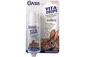 OASIS #80062 Rabbit Vita Drops: A Nutritional Boost for Your Bunny