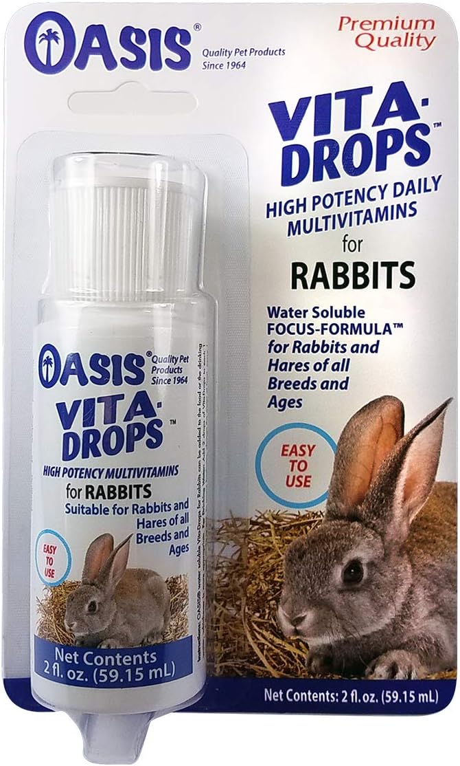OASIS #80062 Rabbit Vita Drops, 2-Ounce