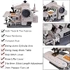 Portable Blind Stitch Hemming Machines, Embroidery Machine with Invisible Stitching Technology, 1200RPM Speed, Portable Sewing and Embroidery Machine for Hemming Pants with Pedal