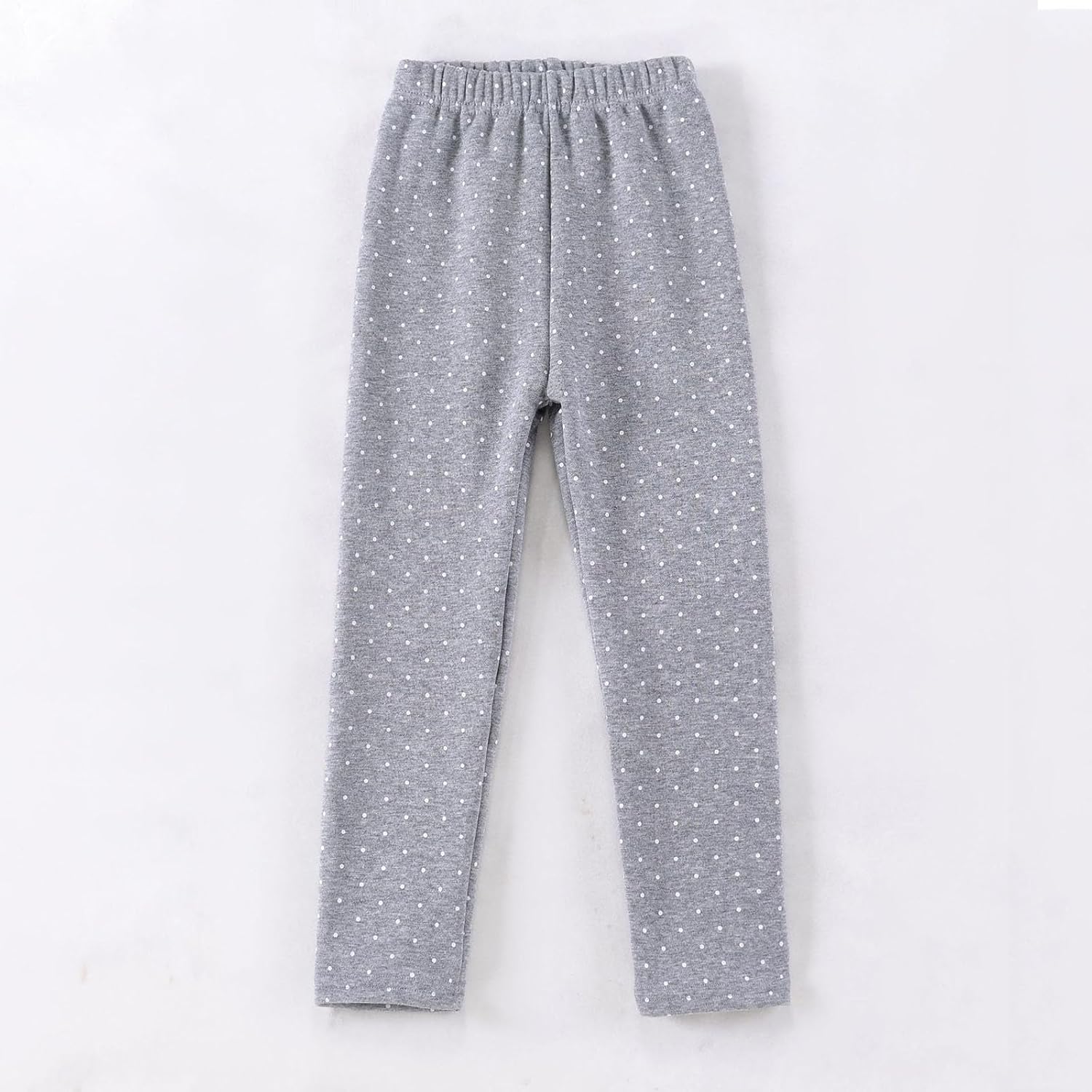 Girls Straight Leg Pants High Waist Fleece Insulated Pants