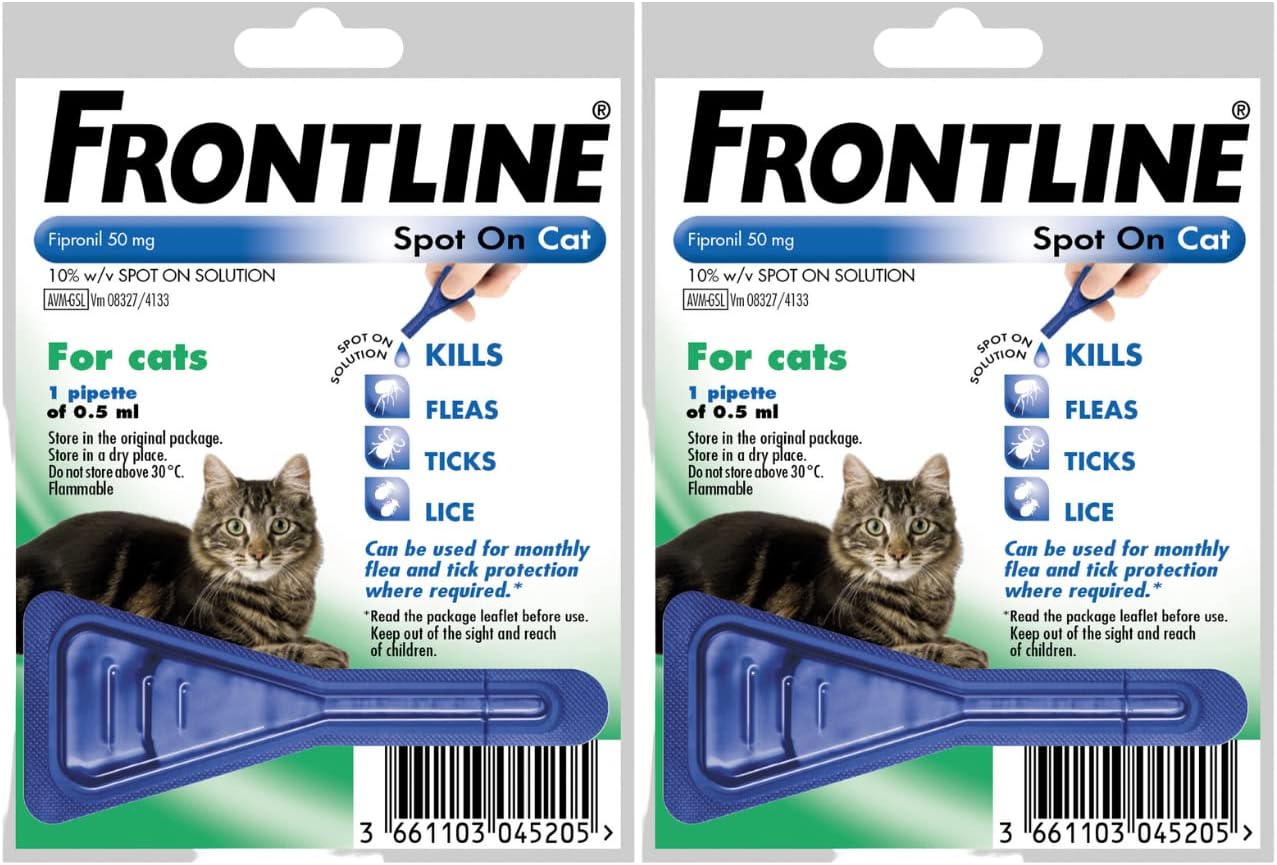 Cat Licking Frontline Flea Treatment at Michael Harvey blog
