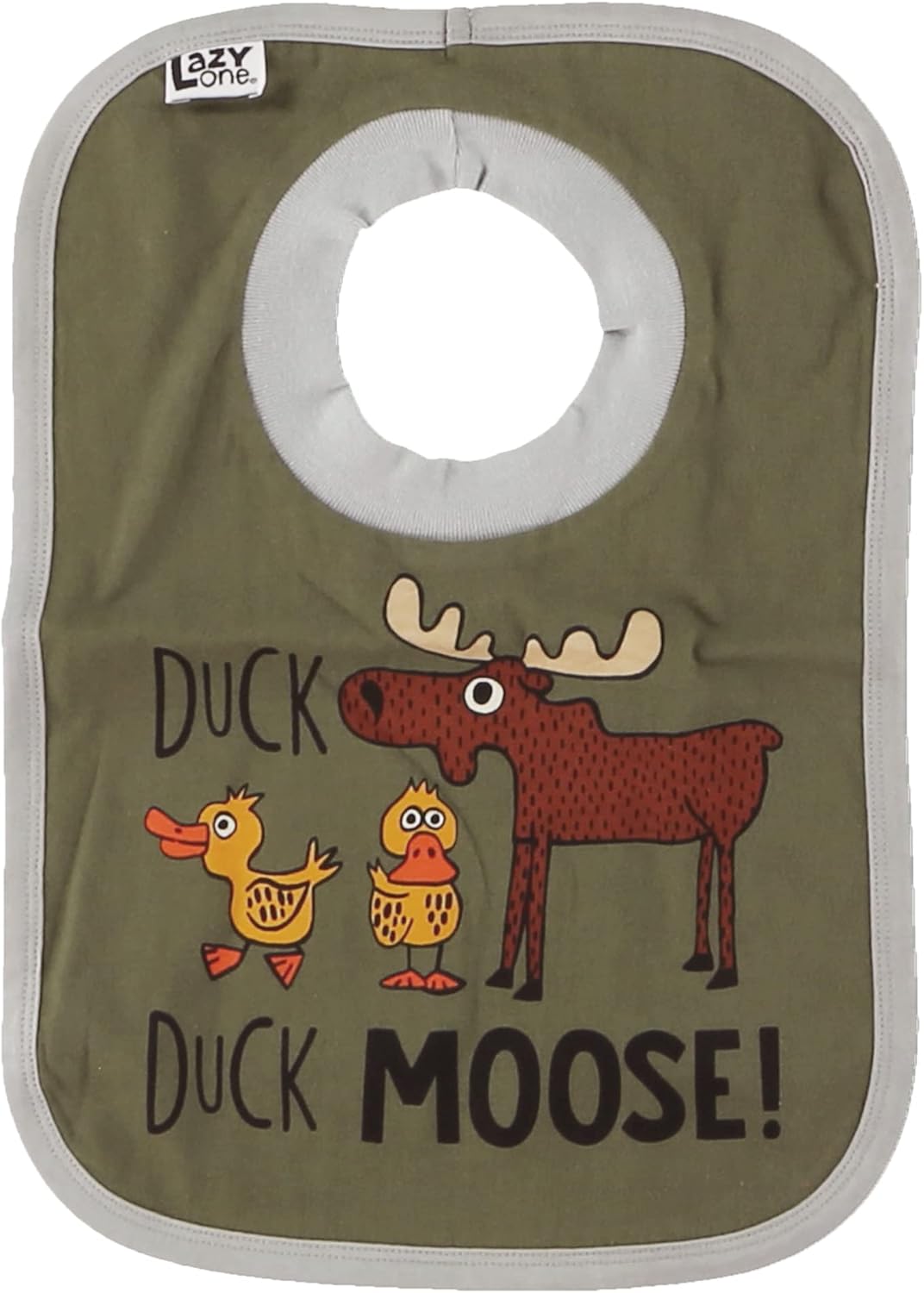 LazyOne Animal-Print Baby Bibs, Cute Baby Shower Gifts