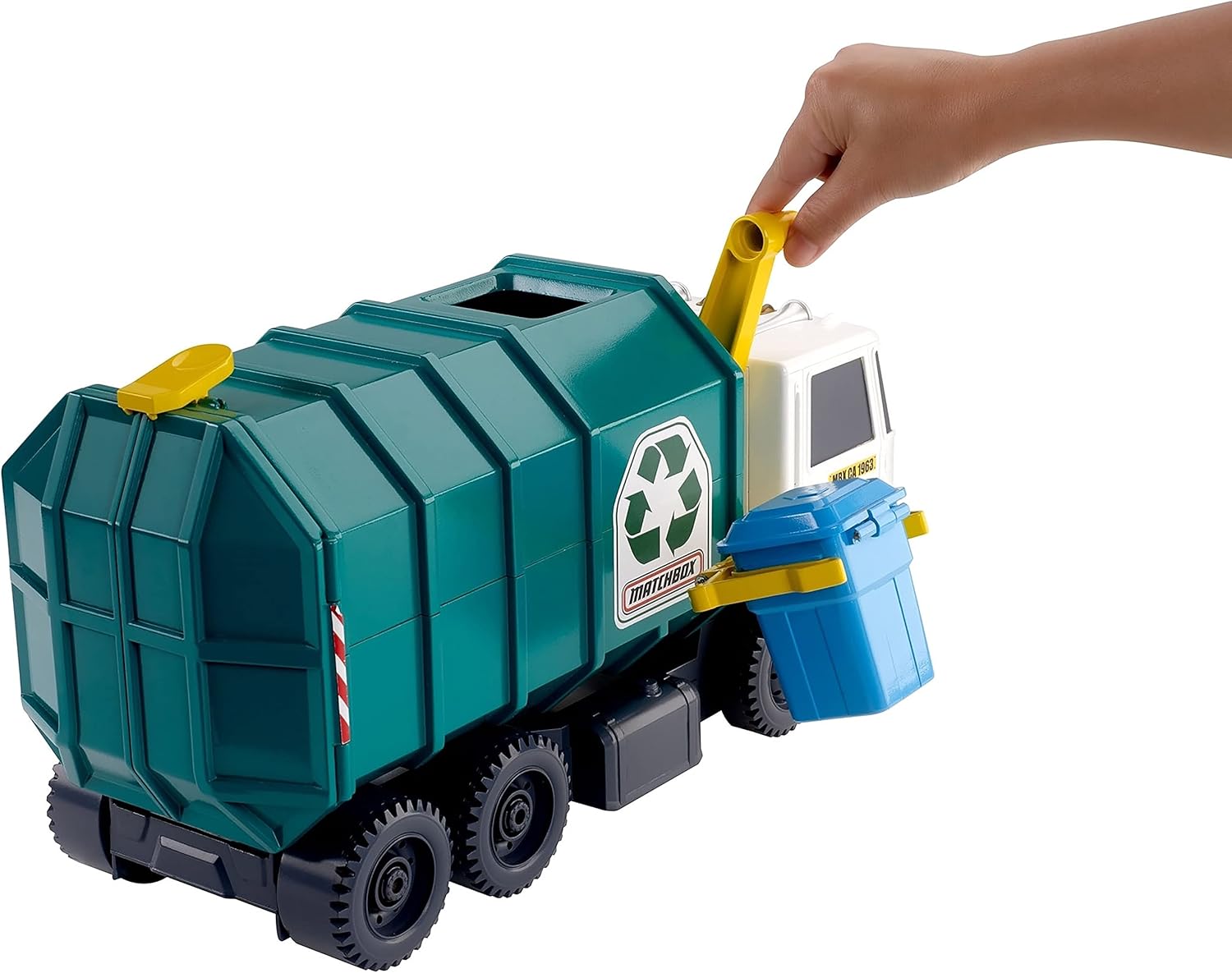 Matchbox Garbage Truck Large [ Exclusive] Multi, 15" : Toys & Games
