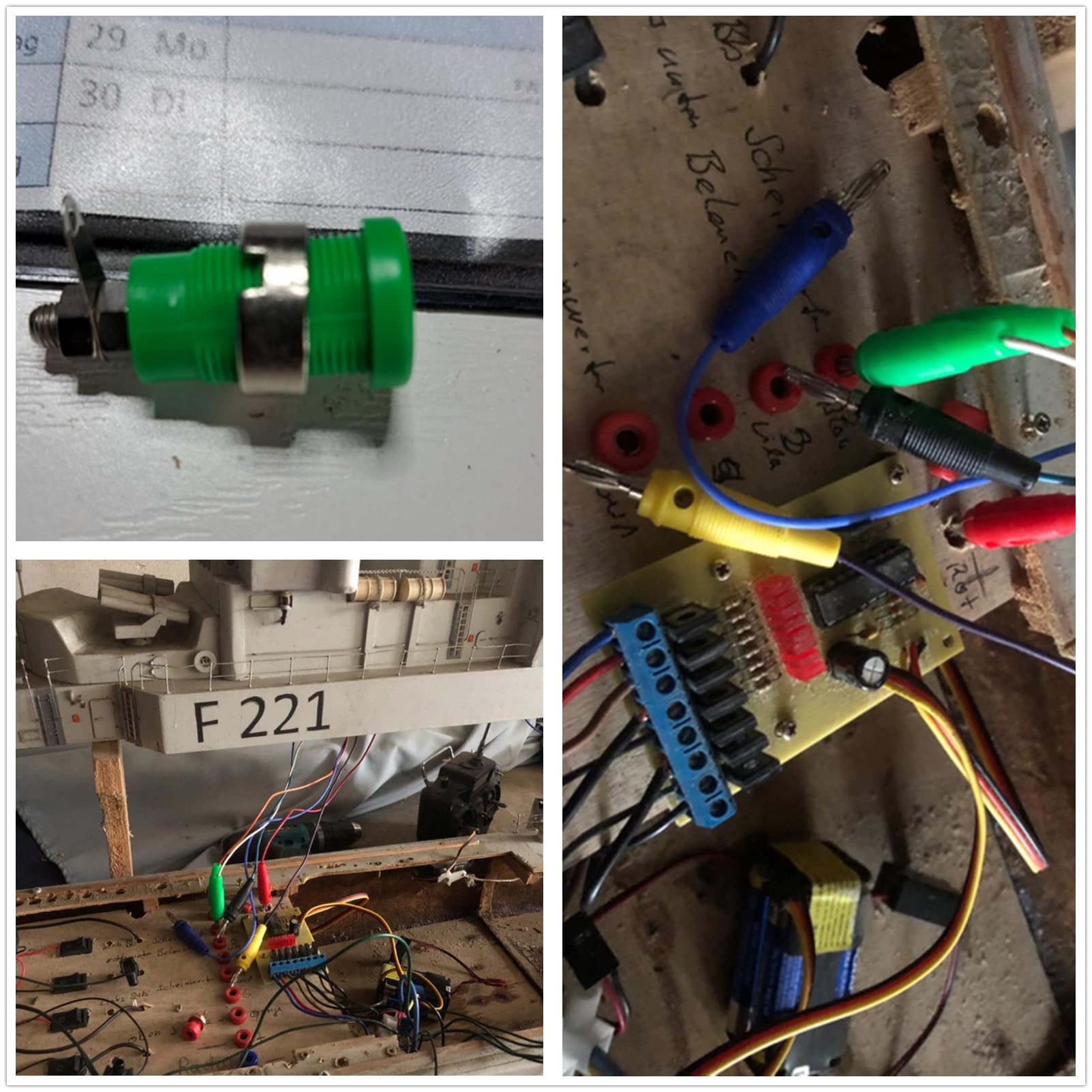 20 Pezzi Connettori Banana 4mm Per Altoparlanti - Spine E Prese In 5 Colori (Rosso, Nero, Giallo, Blu, Verde) - Foto 8