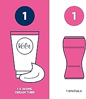 Vista 6 de Veet Crema Depilatoria Piel Sensible con Aloe Vera y Vitamina E (6.8 fl oz)