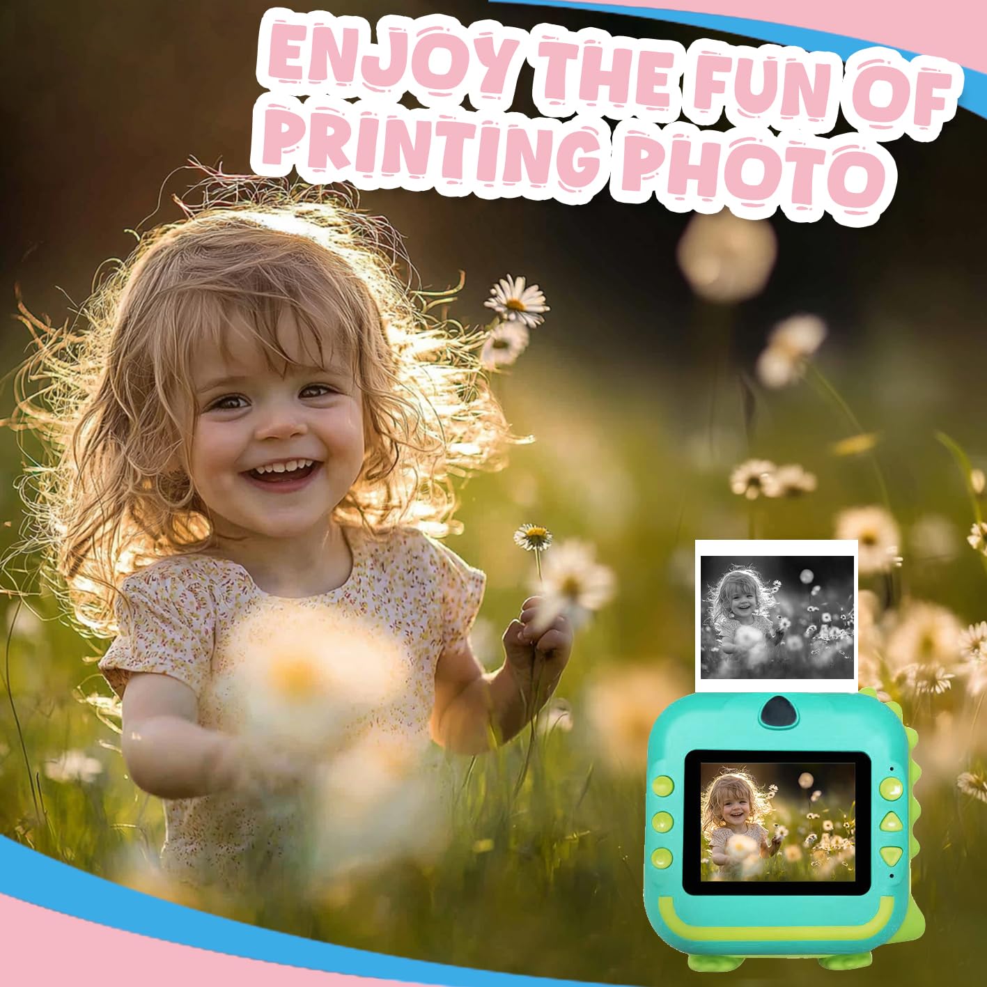 720 Pcs HD Photo Paper for Kids Camera Print Kids Camera Pier Rolls Compatible with Most Kids Cameras - Image 3