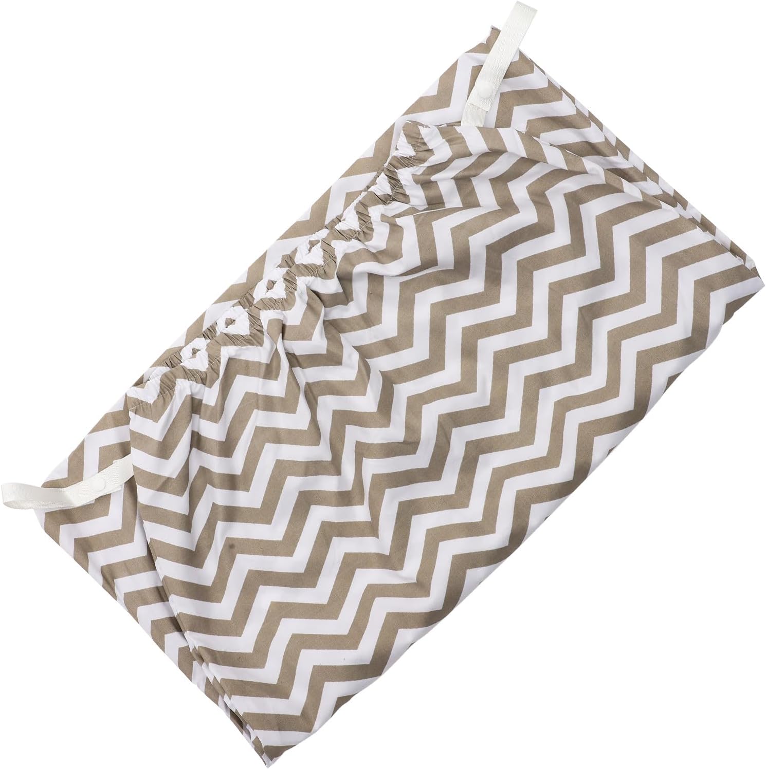 SHOWERORO Reusable Diaper Bag for Wet Bag Diapers Holder Striped Fabric for Travel and Daycare Portable Laundry Storage for Essentials