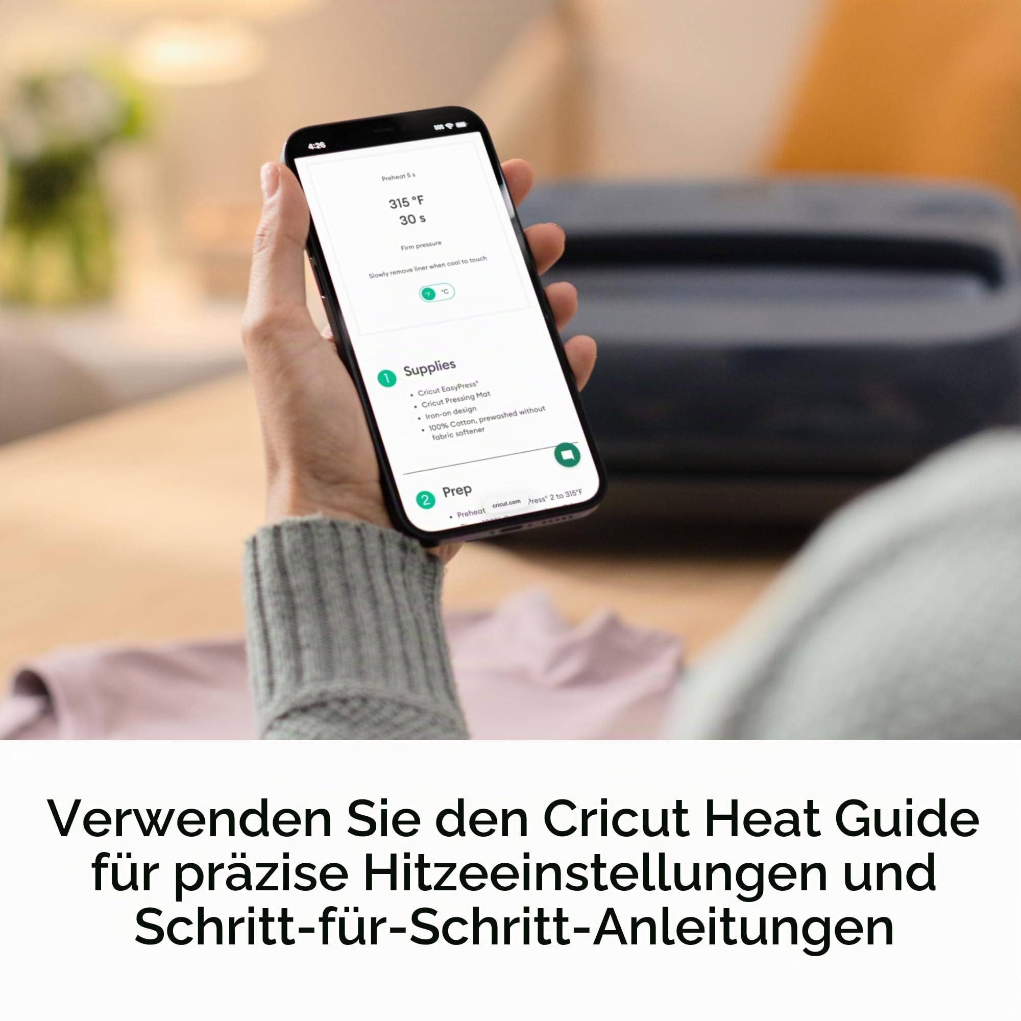Cricut EasyPress SE-Wärmepresse 30,5 x 25,4 cm + Cricut EasyPress Matte, 30,5 x 30,5 cm – Wärmeübertragungsmaschine für T-Shirts, Sweatshirts, Decken, Kissen und mehr – einfach zu bedienen – Blau