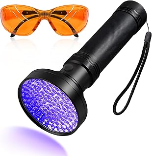 Air Conditioner Leak Detector, Air Conditioner Refrigerant Leak Detection Tool, Ultraviolet Flashlight Leak Detector, UV Flashlight for Car Fuel AC Leak Detection