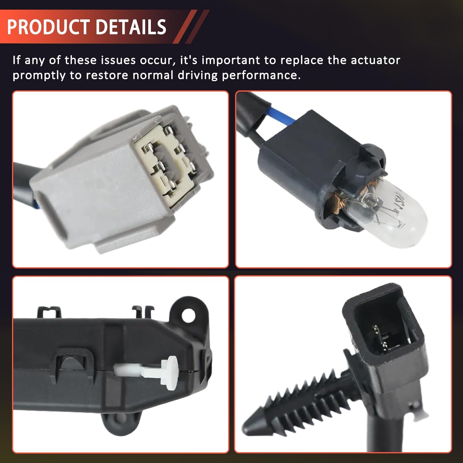 609-039 Transmission Shift Actuator Automatic Shift Lock Actuator Compatible with Ford F-150 2004-2014 Lincoln Mark LT 2006-2008 Replacement 4L3Z7E096AB 4L3Z7E096AA 7L3Z7E096A