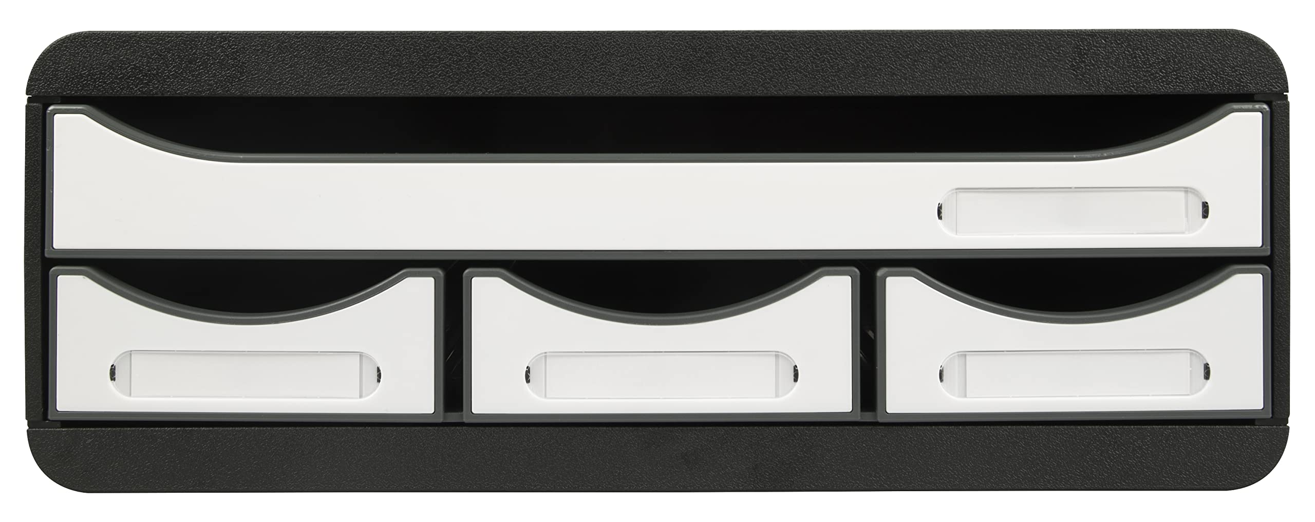 Exacompta 4 Drawer Toolbox - Glossy White - Plastic