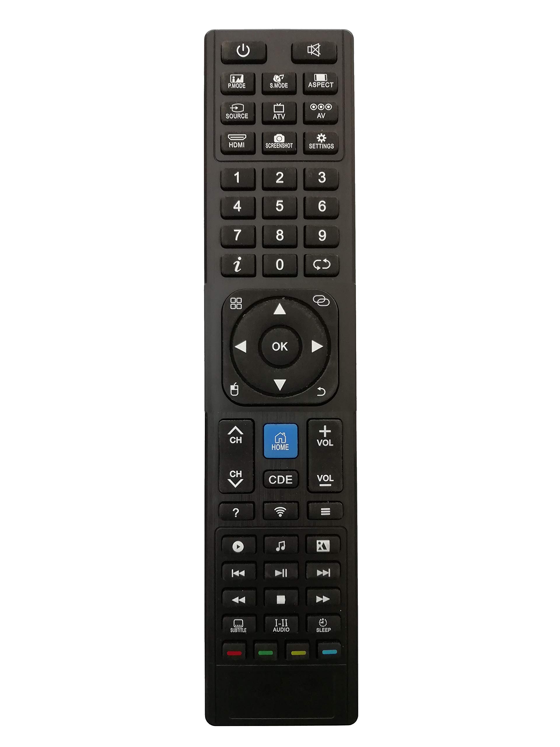 LipiWorld® LCD LED Smart TV Remote Control Compatible for CloudWalker