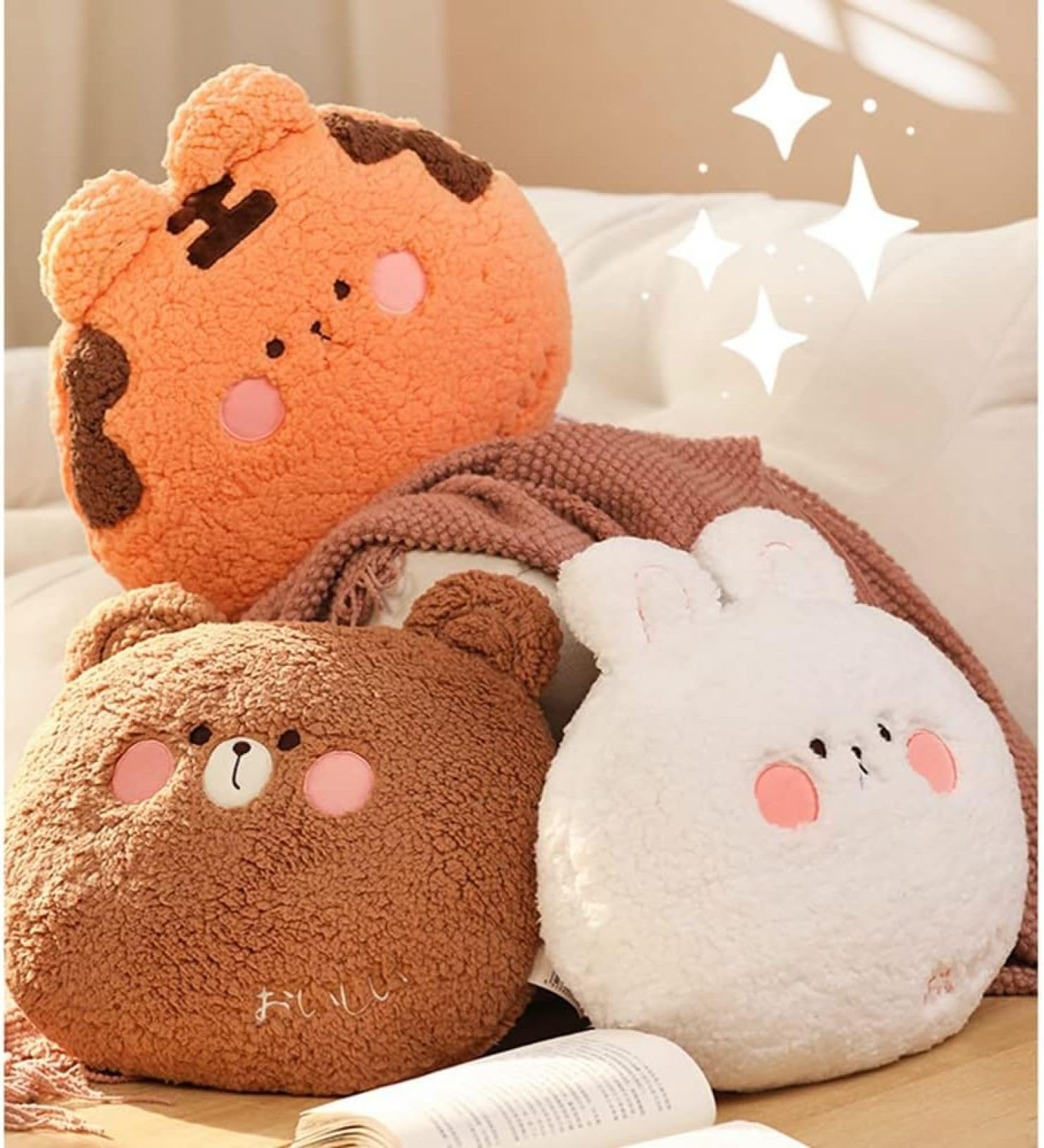 Amazon｜抱き枕 ふわふわ ぬいぐるみ可愛いくて 添い寝枕 心地いい 