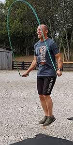 Amazon.com : MUTE Heavy Jump Rope 3/4 Pound CALF Rope for intense ...