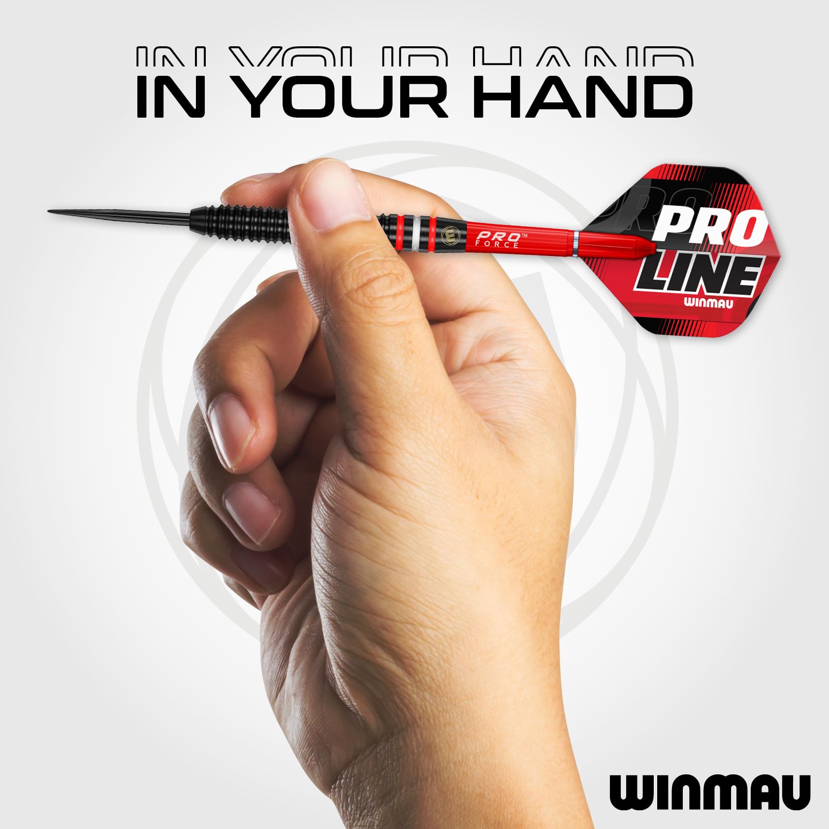 WINMAU PRO-Line – Freccette con Punta in Acciaio al tungsteno – Rivestimento Onyx – Ringed