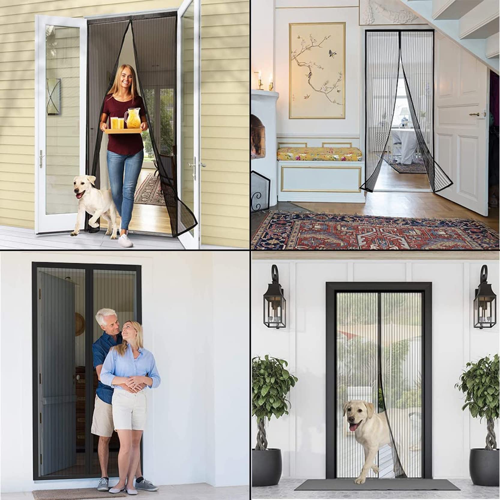 Moustiquaire Porte Fenetre Zip Moustiquaire Magnétique Pour