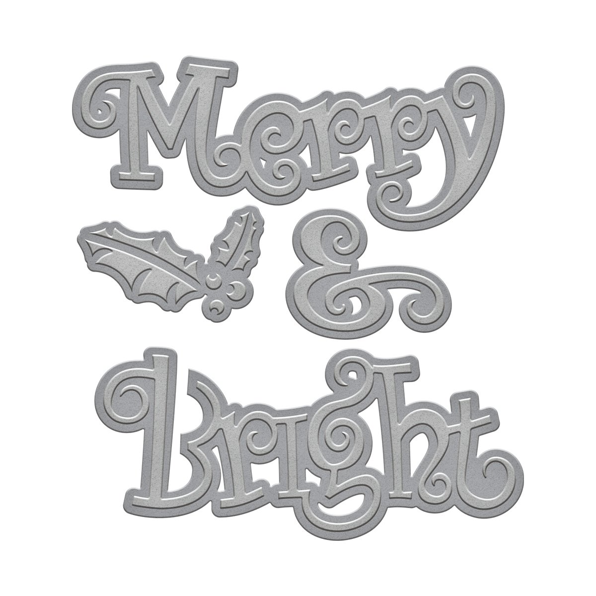 Spellbinders "Merry and Bright Dies