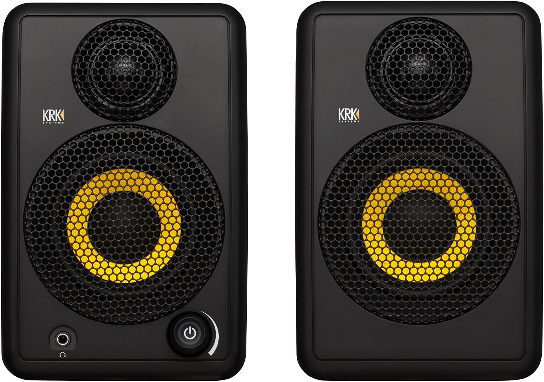 KRK GoAux 3 3" Portable Monitors (GOAUX3-NA)