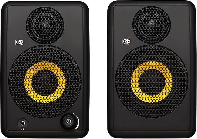 KRK GoAux 3 3" Portable Monitors (GOAUX3-NA)