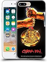Vista 1 de Head Case Designs Funda de gel suave con licencia oficial de Cobra Kai Gold Medal Graphics compatible con Apple iPhone 7 Plus/iPhone 8 Plus