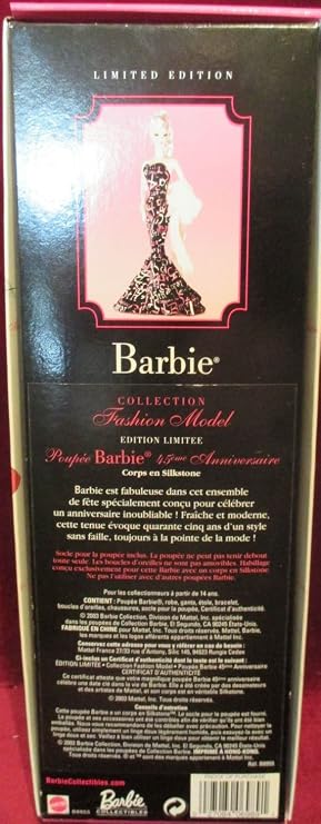 Mattel Silkstone 45th Anniversary Barbie - BFMC Collection
