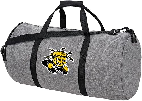 Miniatura 128 de Collegiate Primary Logo Collection Bolsa de lona ligera para deportes y gimnasio plegable para viajes, Bob Jones Bruins