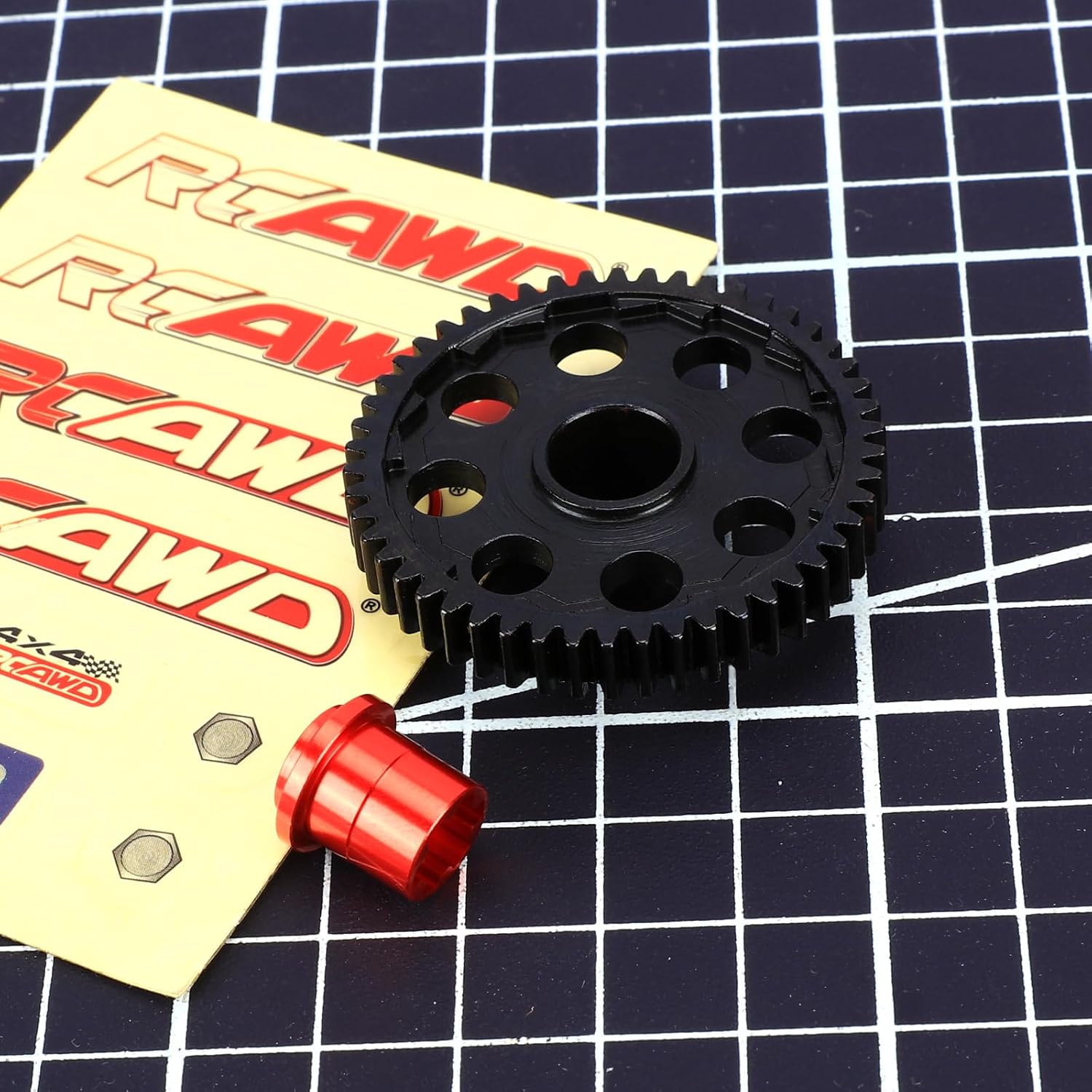 RCAWD 50T Spur Gear 0.8Mod for Arrma 1/8 Infraction 4X4 Mega Upgrades Parts