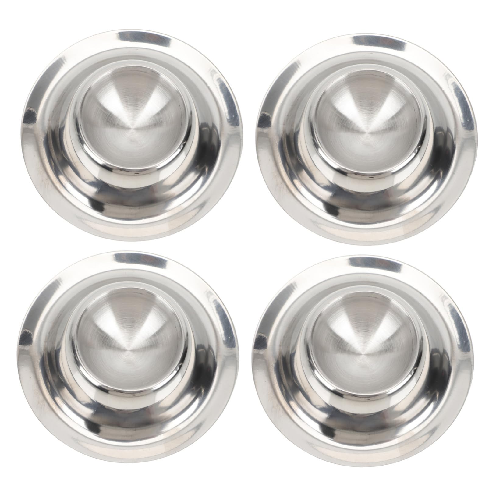 HOLIDYOYO 4pcs Egg Tray Breakfast Cups Pottery Egg Cups Egg Holder Container Household Egg Cup Egg Accessory Egg Display Tray Baked Egg Cups Egg Holding Cup Eggs Egg Holders Stainless Steel