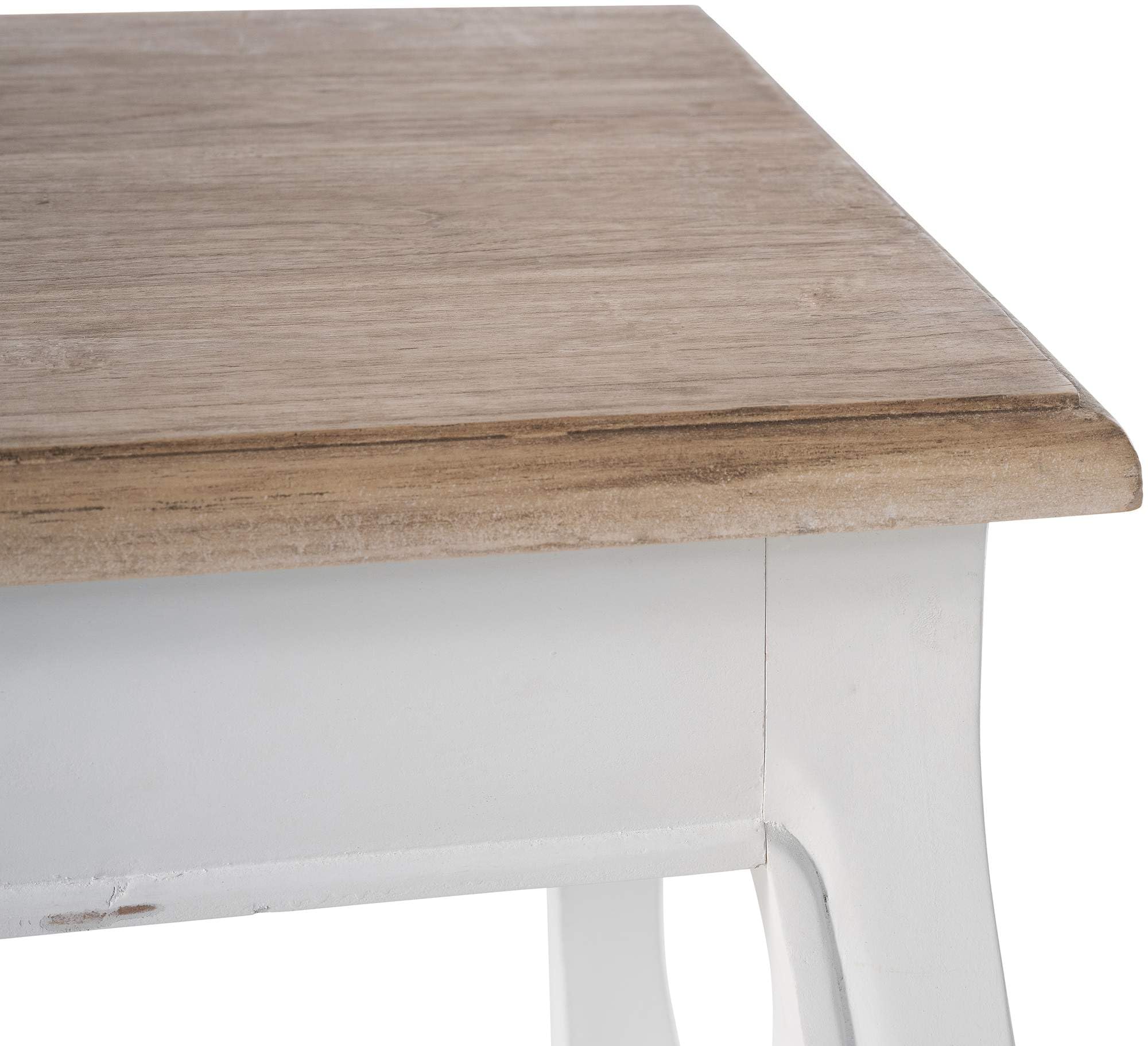 Tavolino Da Divano Con Piano In Legno E Gamba In Rattan | Leroy Merlin - 8