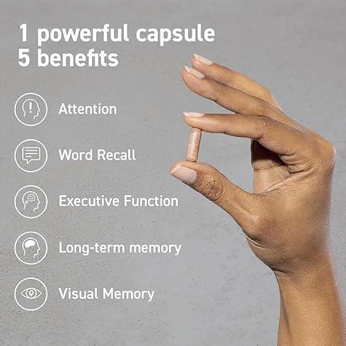 Miniatura 3 de CocoaVia Memory & Focus - Suplemento cerebral, 30 días, mezcla de cacao, flavanol, luteína, cafeína añadida para impulsar. Mejora la función