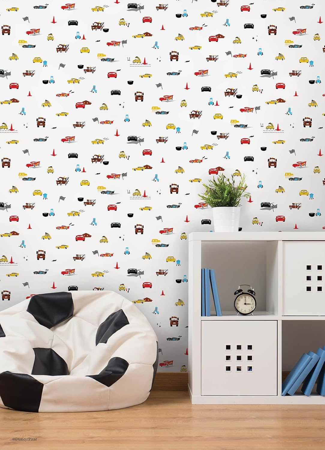Disney & Pixar Cars Racing Peel and Stick Wallpaper by RoomMates, RMK12816PL