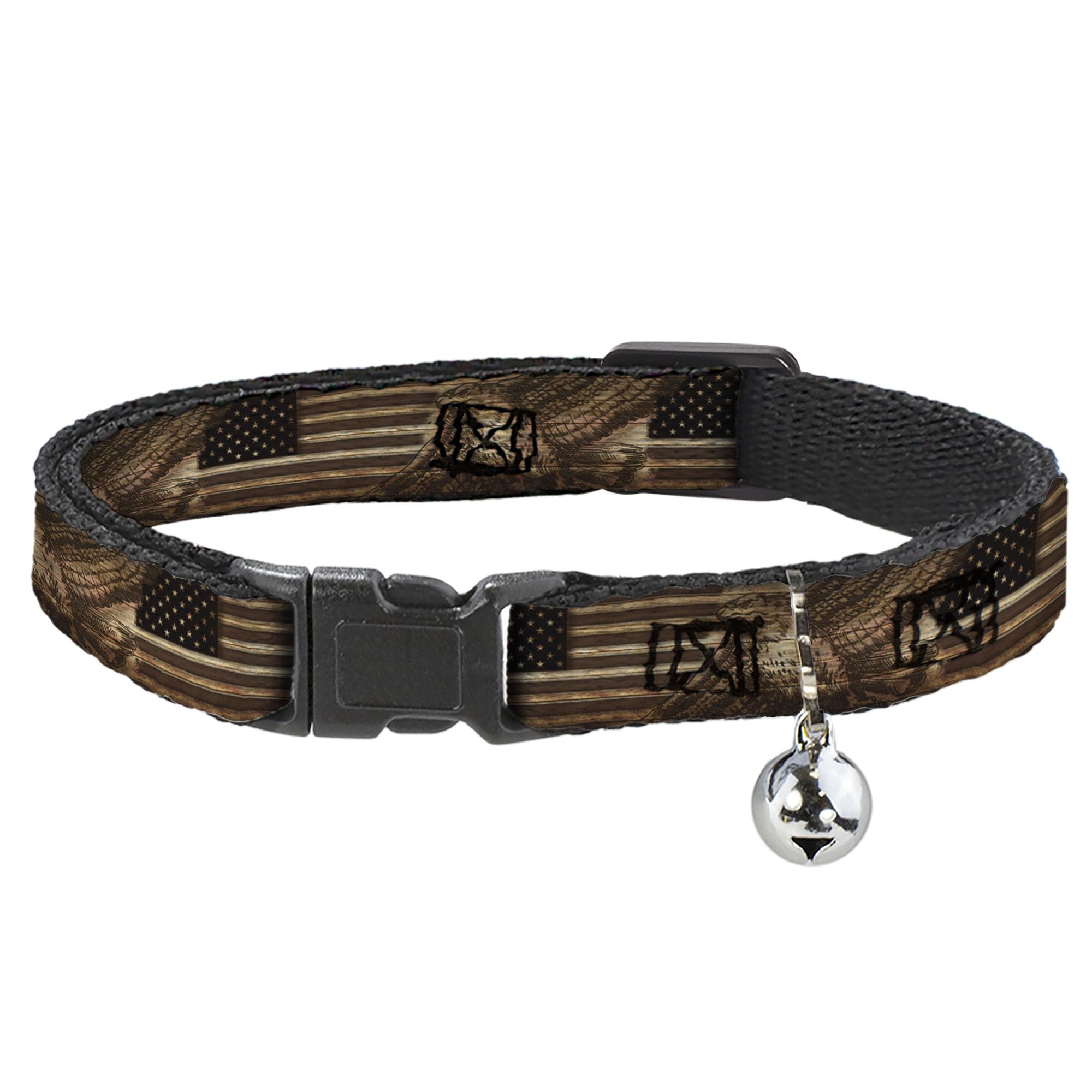 Collar para gato mediano regulable con hebilla de apertura a presión