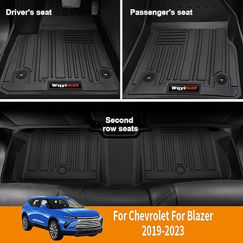 Miniatura 3 de Alfombrillas personalizadas para Chevy Blazer 2019-2024 2025, forro de carga y tapete de respaldo para Chevrolet Blazer, accesorios de TPE para todo