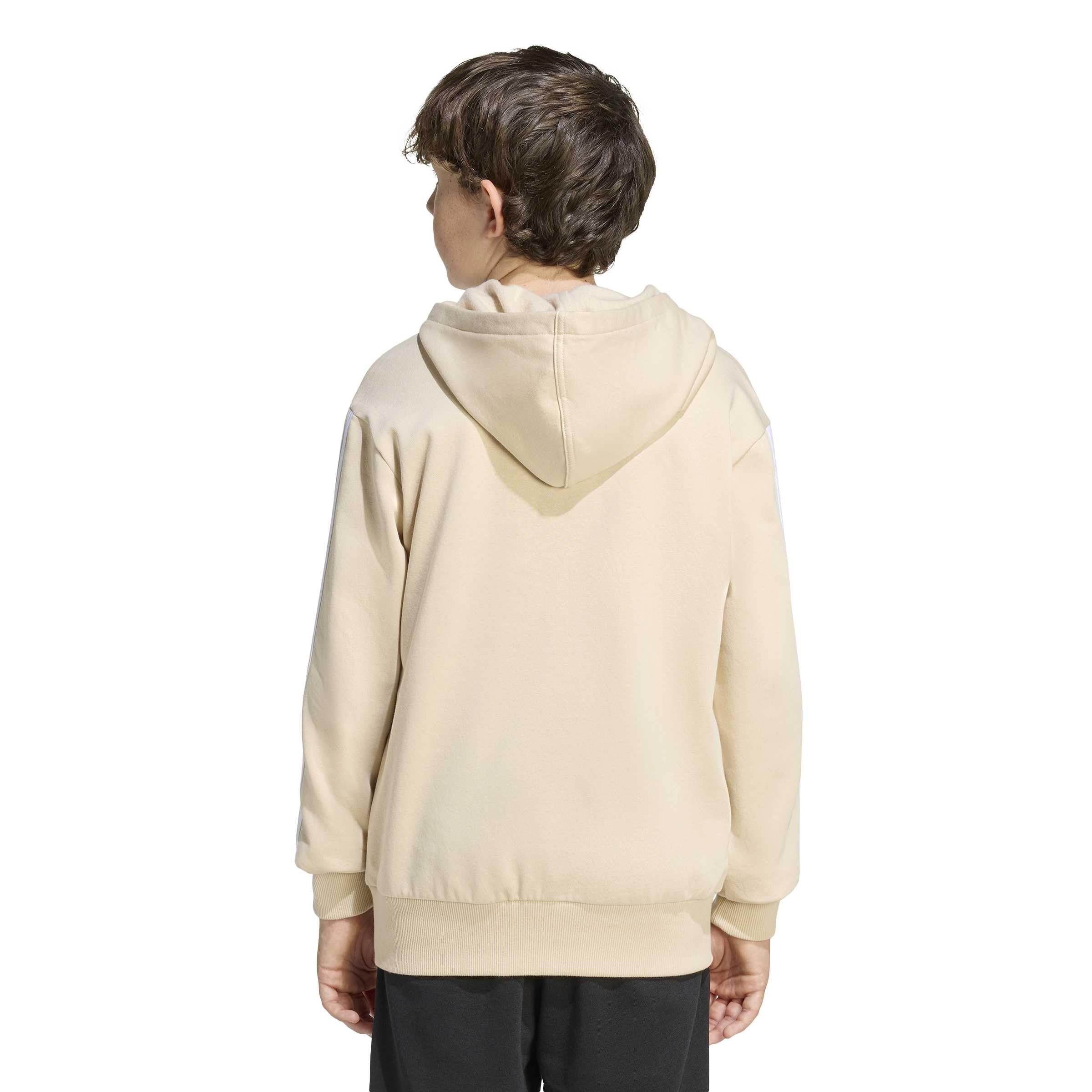 Adidas Unisex niños Essentials 3 Stripes Hoodie