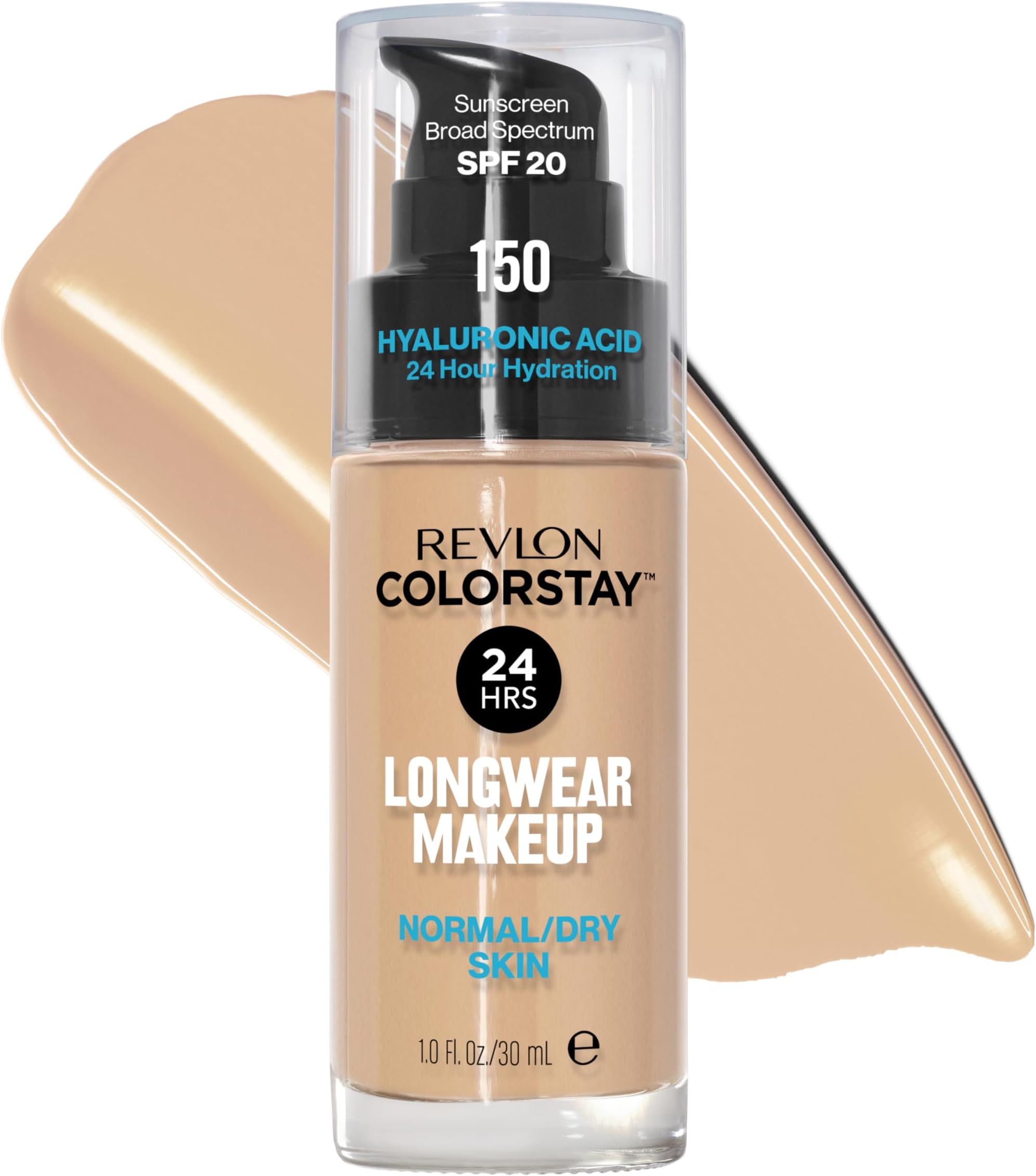 Revlon ColorStay Makeup Foundation for Normal/Dry Skin - 30 ml, Buff