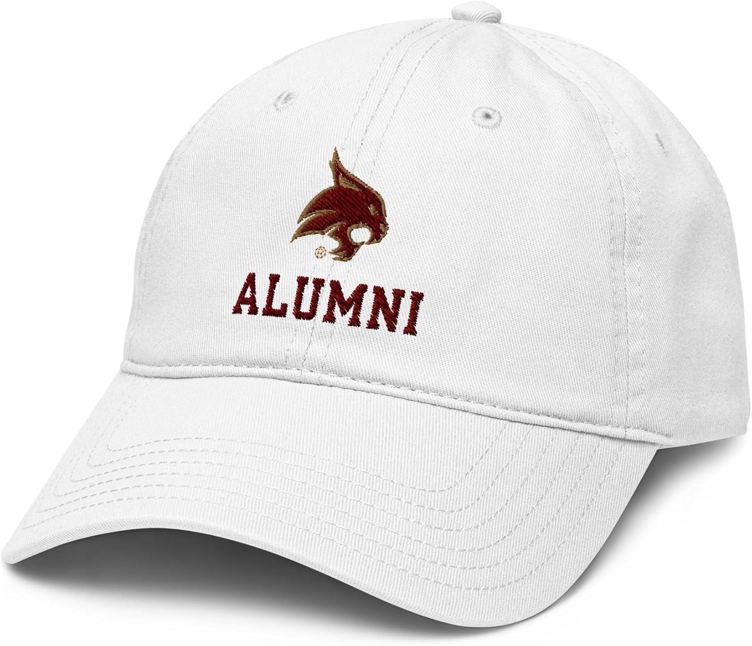 Texas State Bobcats Alumni Logo Officially Licensed Adjustable Baseball Hat