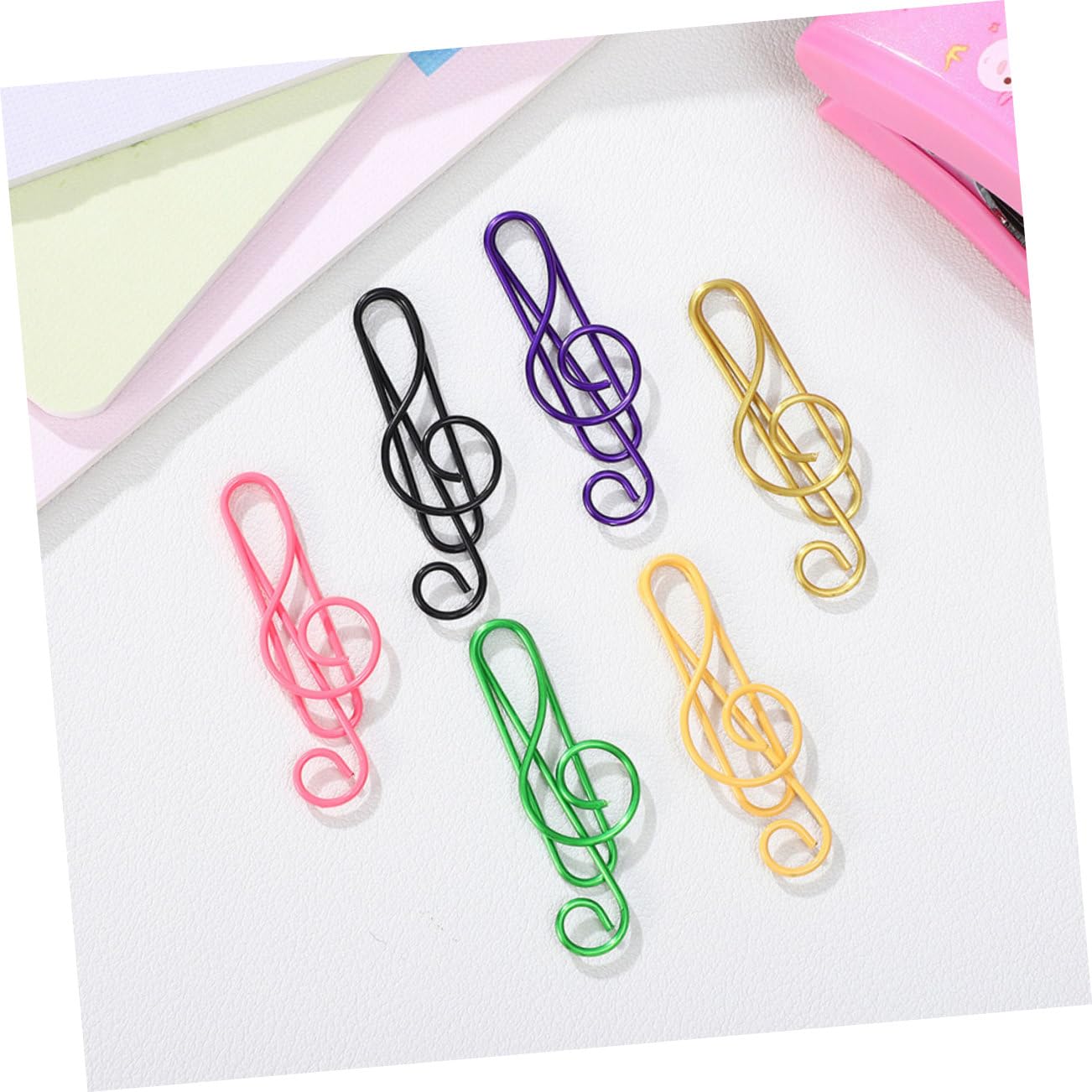 Angoily 3 Sätze Büroklammer Beachten Kreative Büroklammern Büroklammerklemme Dokumentclips Massenpapierclips Kleine Papierklammern Büroklammern-memo Büroklammern Masse Eisen 100 Stück * 3