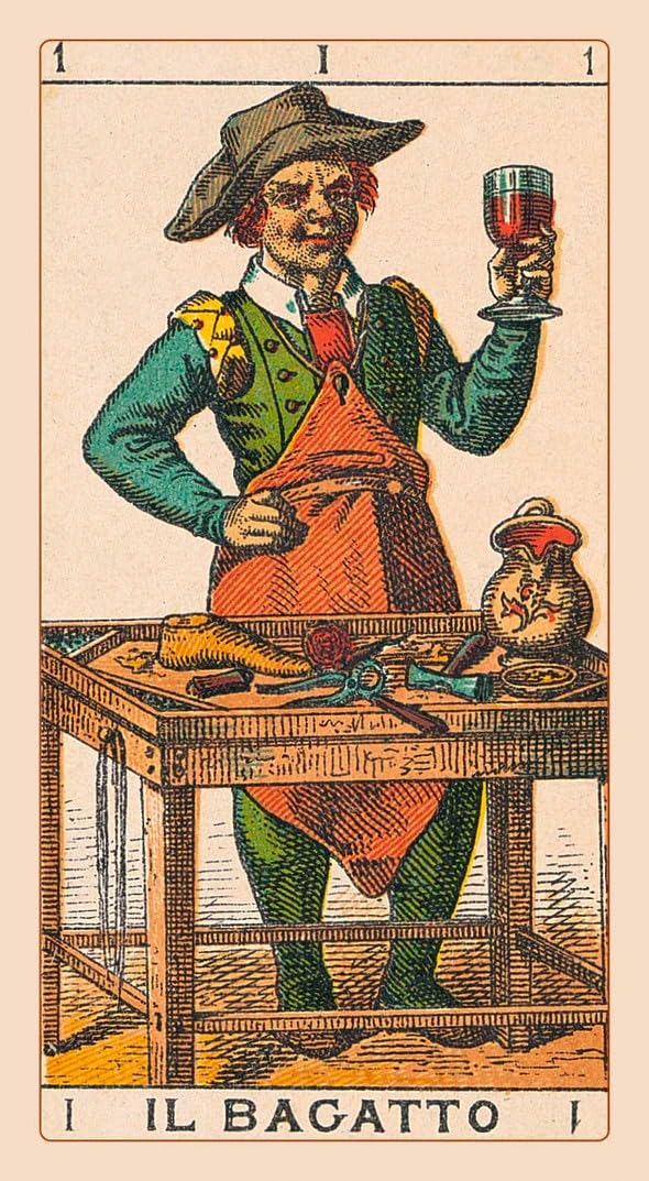 Antichi tarocchi italiani: 78 carte. Ancient Italian Tarot: 78 full colour tarot cards