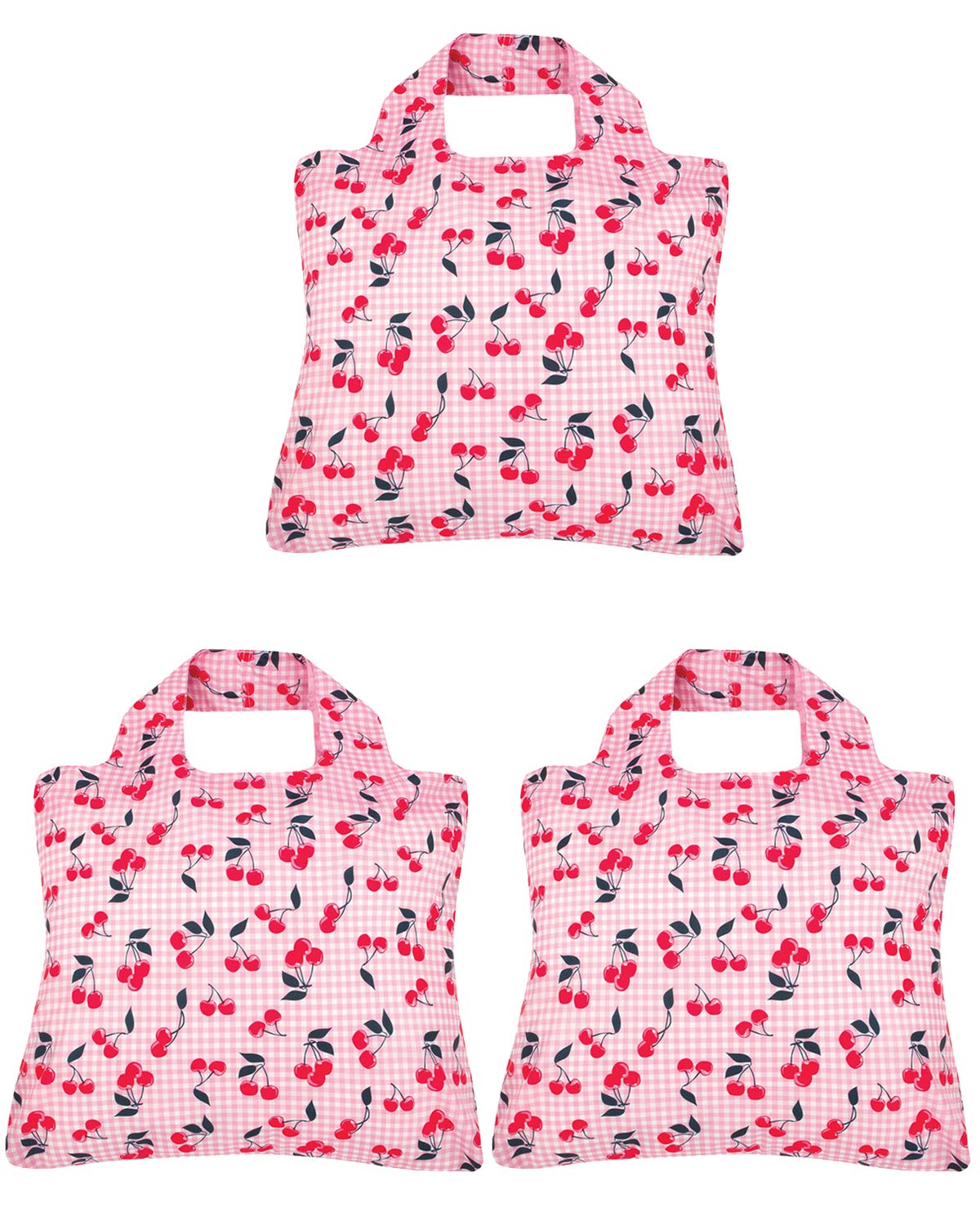 Envirosax A71885c Trio Reusable Shopping Bags, ((Set of 3), Lane Cherries