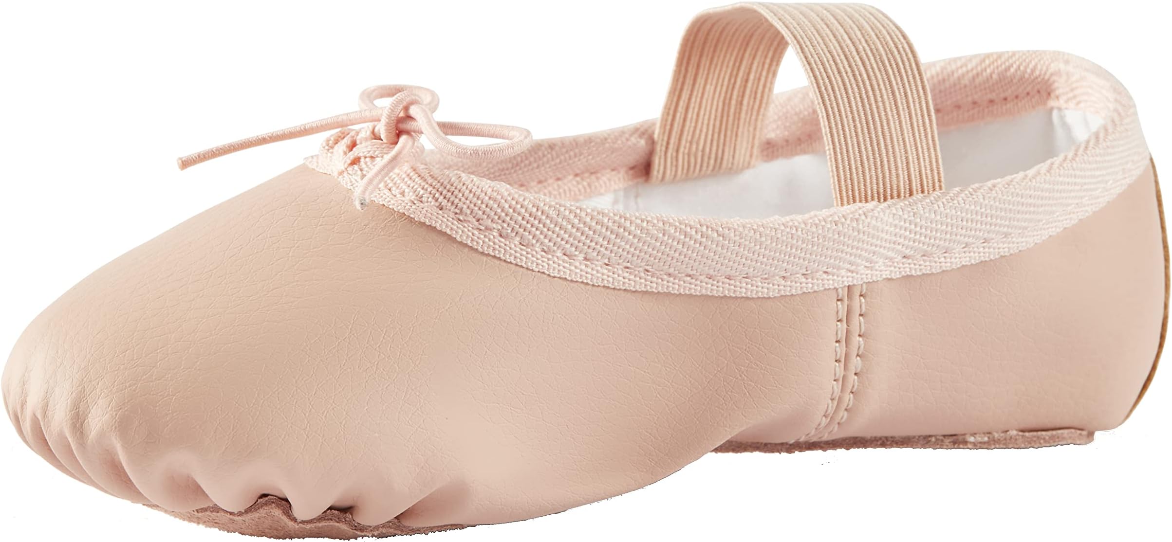 Ballet Shoes for Girls Full Sole PU Leather Dance Shoes for Kids and Adults