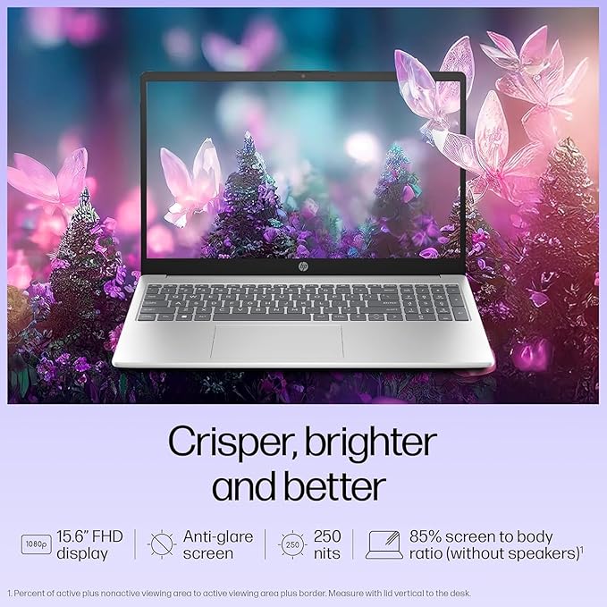 HP Pavilion 15" N100 8GB RAM 256GB SSD FHD Windows 11 Home miniatura 6