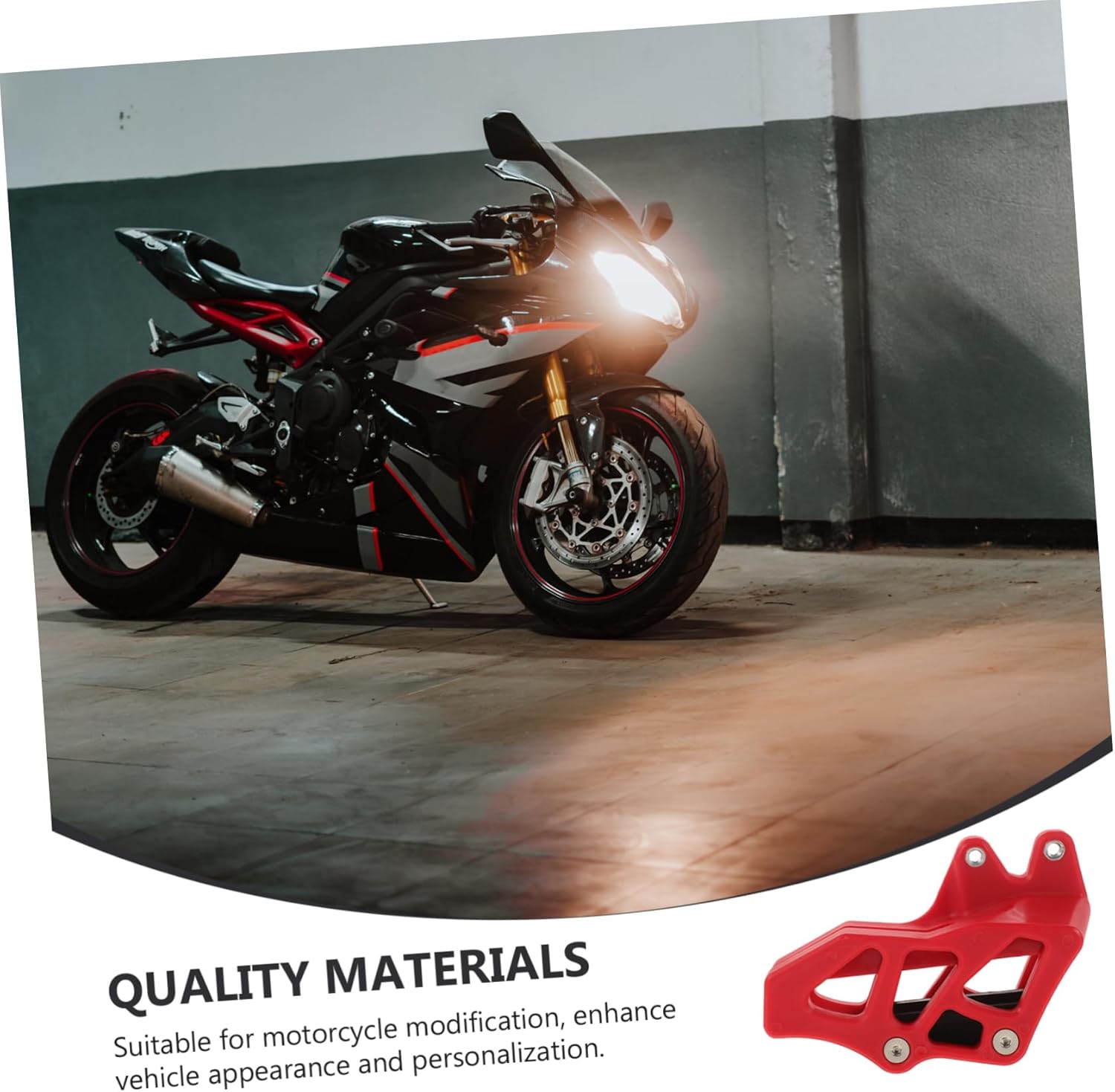 Motorcycle Sprocket Guard Chain Protector Dirt Bike Chain Guard Stabilizer