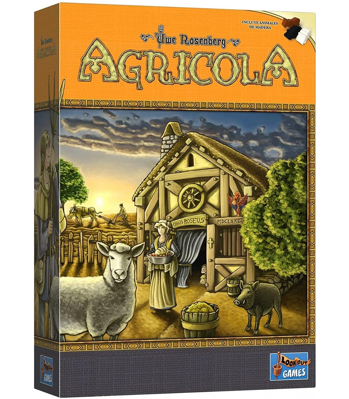 ASMODEE JUEGO DE MESA AGRICOLA PEGI 12