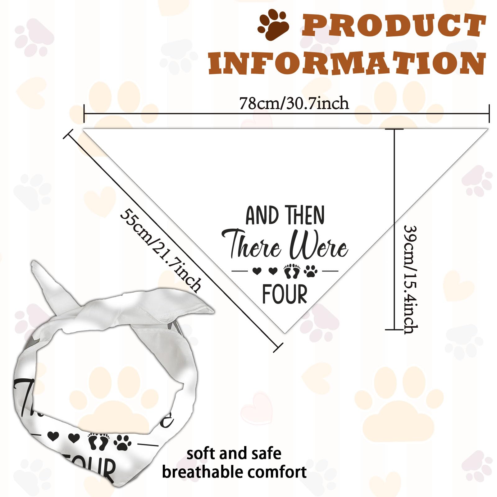 arricraft 1 Pc Dog Bandana - Image 2
