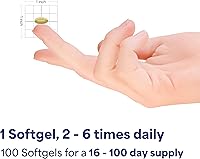 Vista 5 de Puritan's Pride Coenzima CoQ10 de 50 mg, suplemento dietético para la salud del corazón, presión arterial, salud oral de las encías y apoyo al