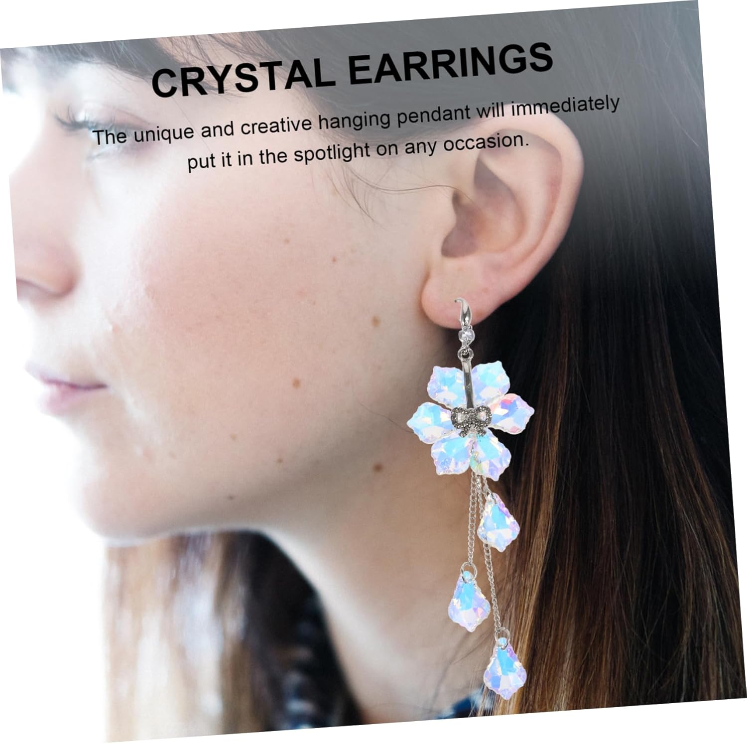 BESPORTBLE 5pcs Crystal Car Pendant Delicate Interior Hanging Ornament for Decor Unique Design for Rearview Mirror Portable Durable Elegant Sunshine Maple Leaf Ab