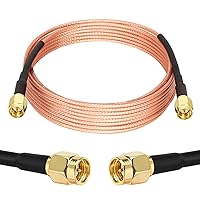 Vista 21 de XRDS -RF SMA macho al cable macho SMA 2FT, cable de antena de extensión SMA (2PCS)