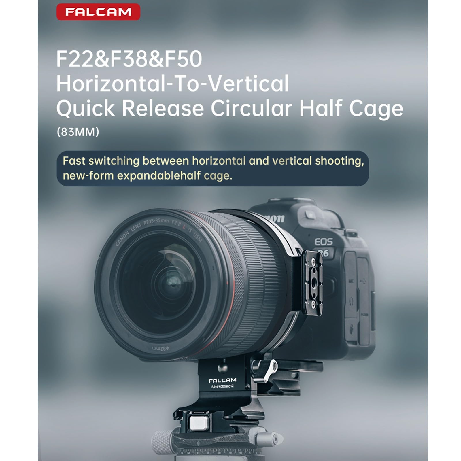 Amazon.co.jp: FALCAM F22&F38&F50 水平から垂直へのクイックリリース