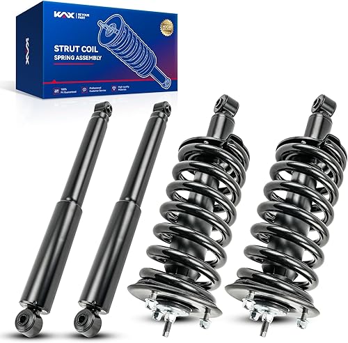 Vista 35 de KAX Puntales delanteros rápidos para 4Runner 2003-2023, Tacoma 2005-2015, FJ Cruiser 2007-2014 Conjunto completo de puntales con resorte helicoidal